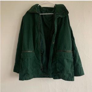 Women's Green XL Coat